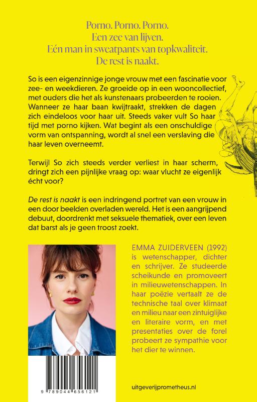 Achterkant van De rest is naakt