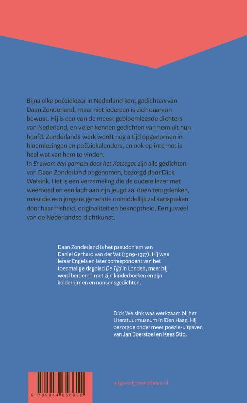 Achterkant van Er zwom een garnaal door het Kattegat
