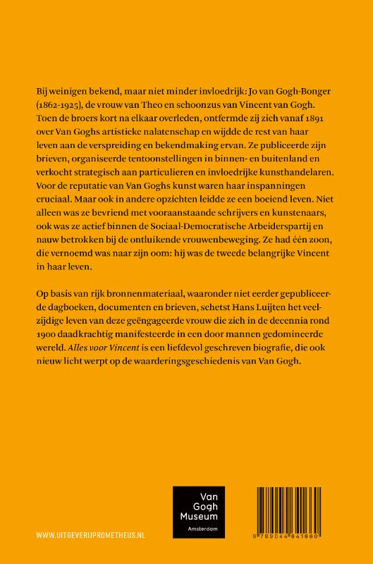 Achterkant van Alles voor Vincent