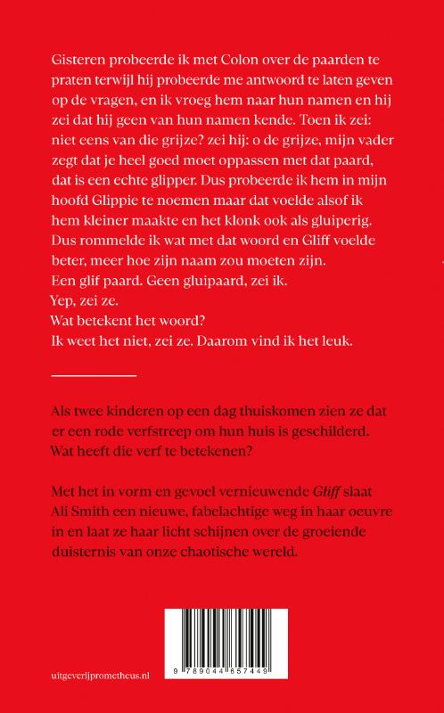Achterkant van Gliff