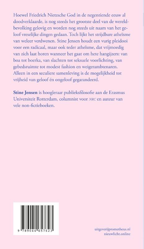 Achterkant van Goddeloos
