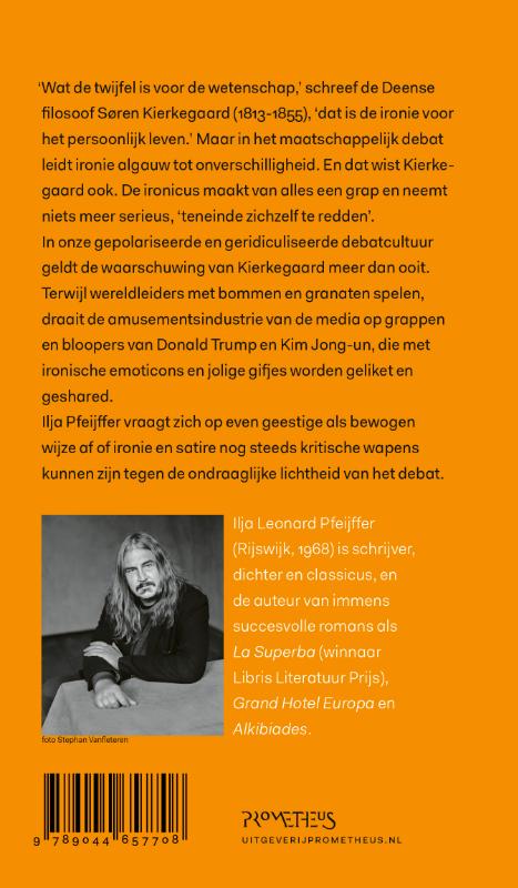Achterkant van Ondraaglijke lichtheid