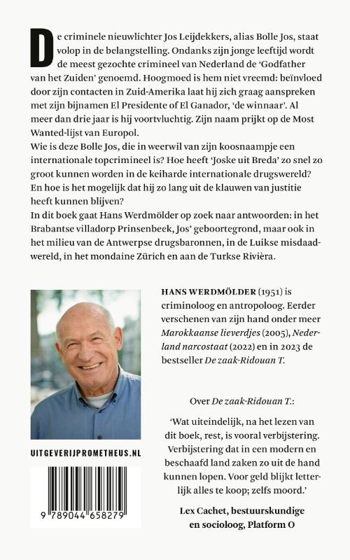 Achterkant van Bolle Jos