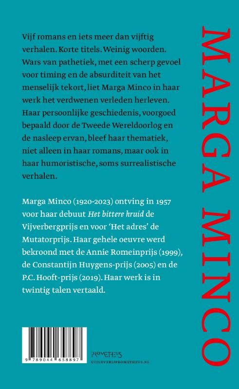 Achterkant van Verzameld werk