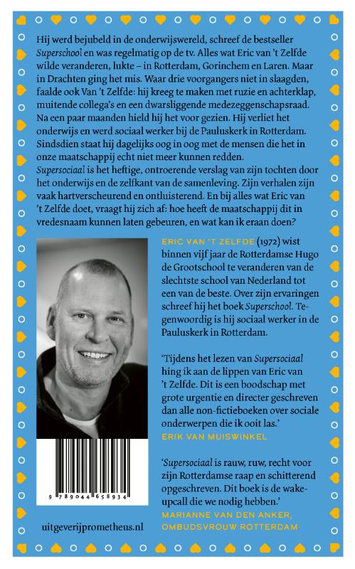 Achterkant van Supersociaal