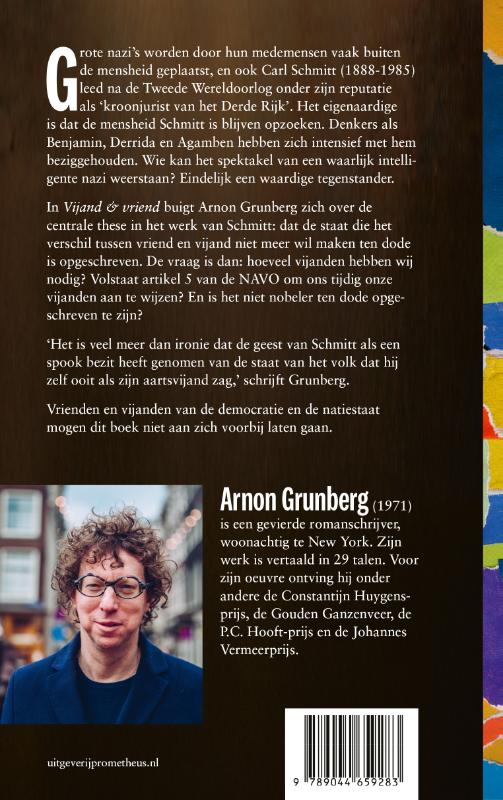 Achterkant van Vijand & vriend