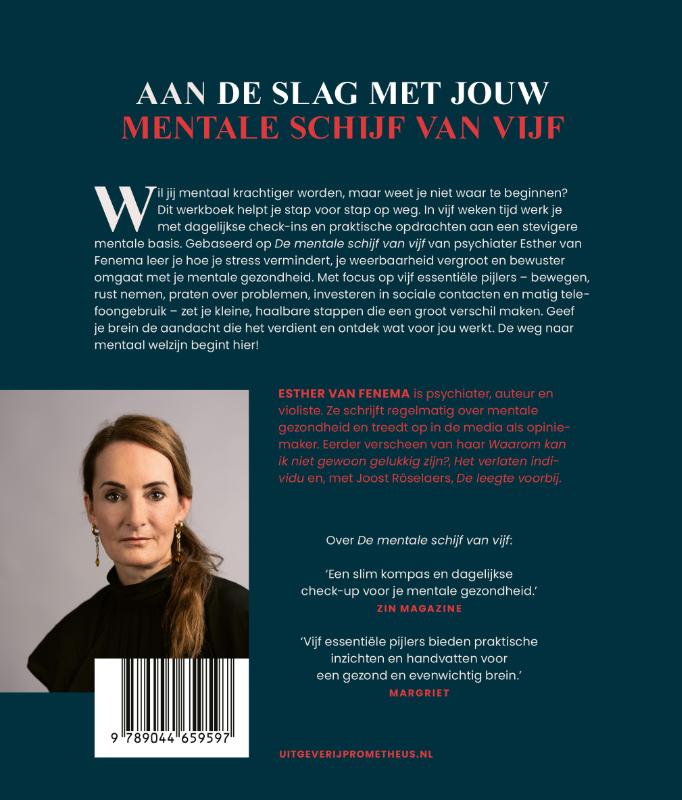 Achterkant van Aan de slag met jouw mentale schijf van vijf
