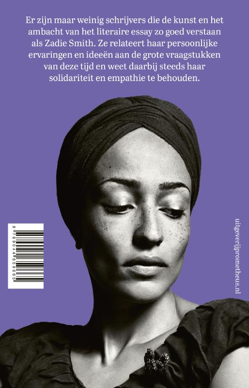 Achterkant van Dood en levend