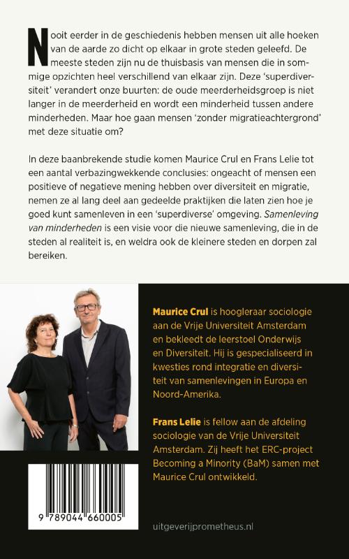 Achterkant van Samenleving van minderheden