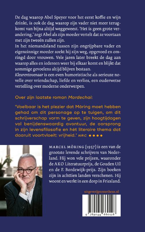 Achterkant van Kleurentovenaar