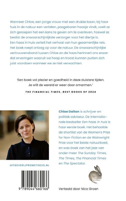 Achterkant van Een haas in huis
