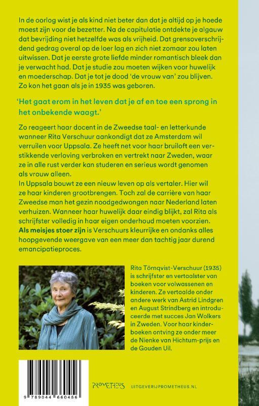 Achterkant van Als meisjes stoer zijn