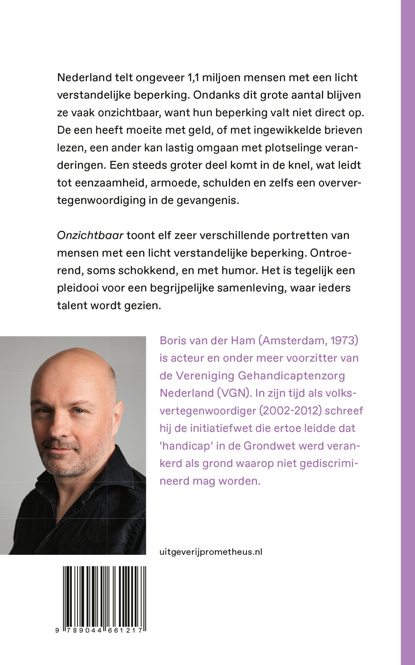 Achterkant van Onzichtbaar