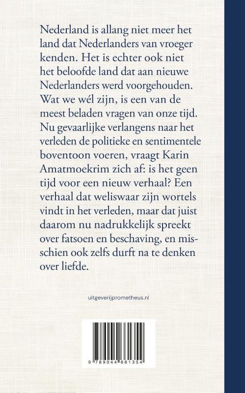Achterkant van Grenzend aan liefde