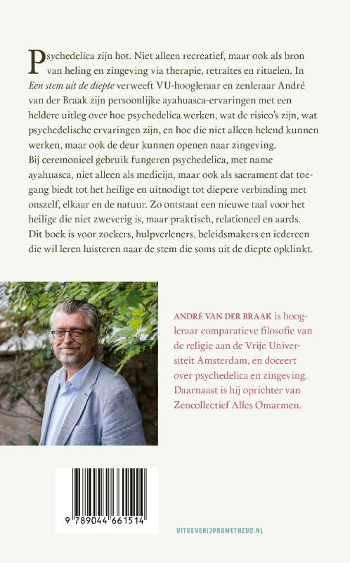Achterkant van Een stem uit de diepte