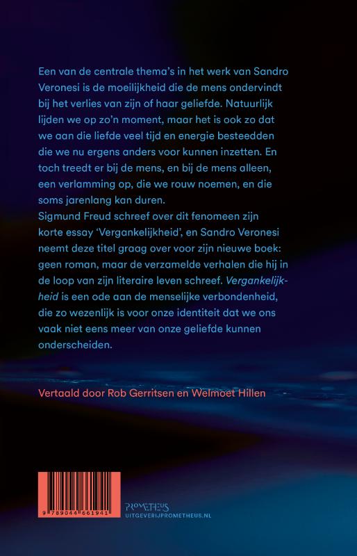 Achterkant van Vergankelijkheid