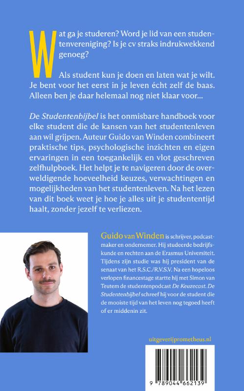 Achterkant van De Studentenbijbel