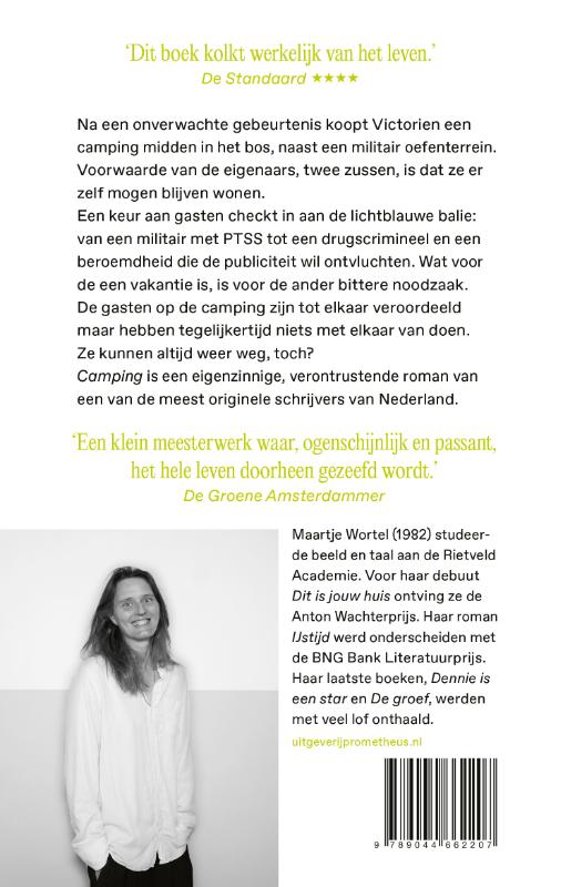 Achterkant van Camping