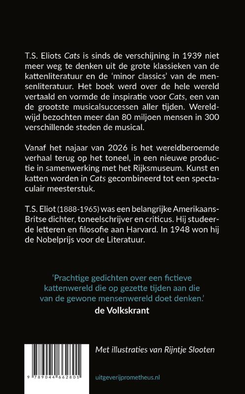 Achterkant van Cats