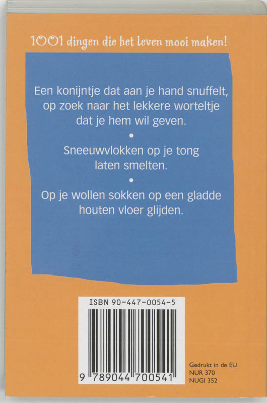 Achterkant van Het leven is mooi!