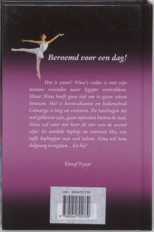 Achterkant van Beroemd voor een dag!