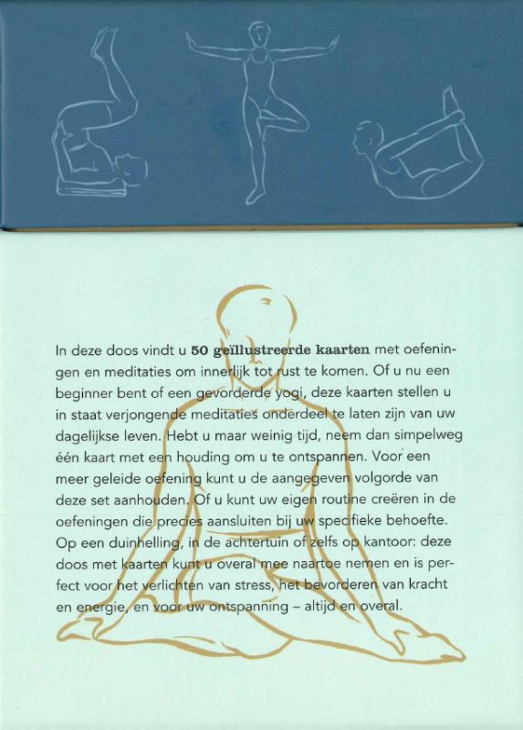 Achterkant van Yoga - 50 kaarten