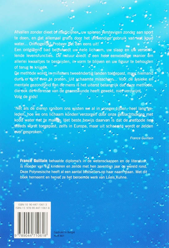 Achterkant van Ontgiftende baden