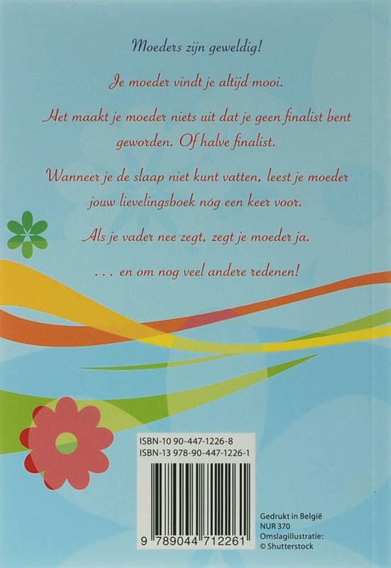 Achterkant van Waarom moeders zo geweldig zijn