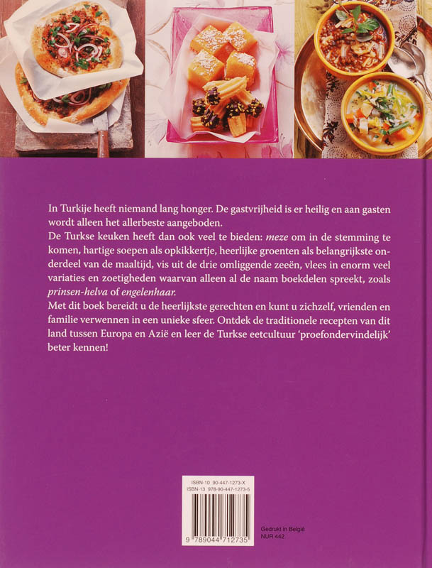 Achterkant van De traditionele Turkse keuken