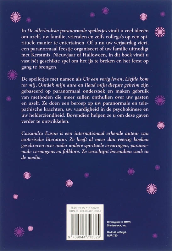 Achterkant van De allerleukste paranormale spelletjes