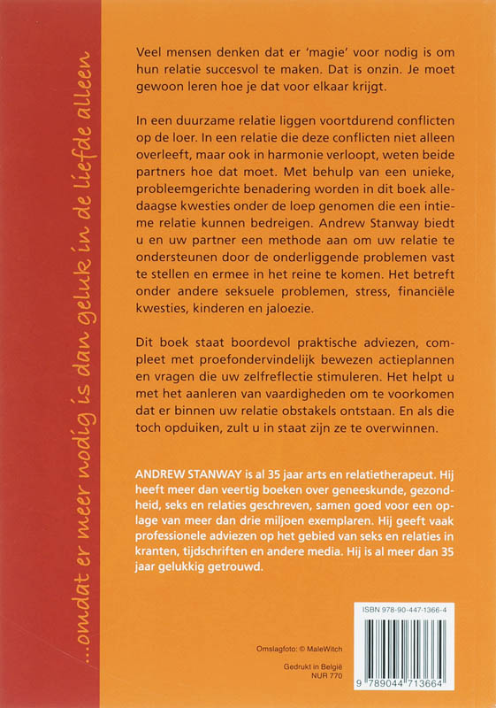 Achterkant van Bouwen aan een sterke relatie