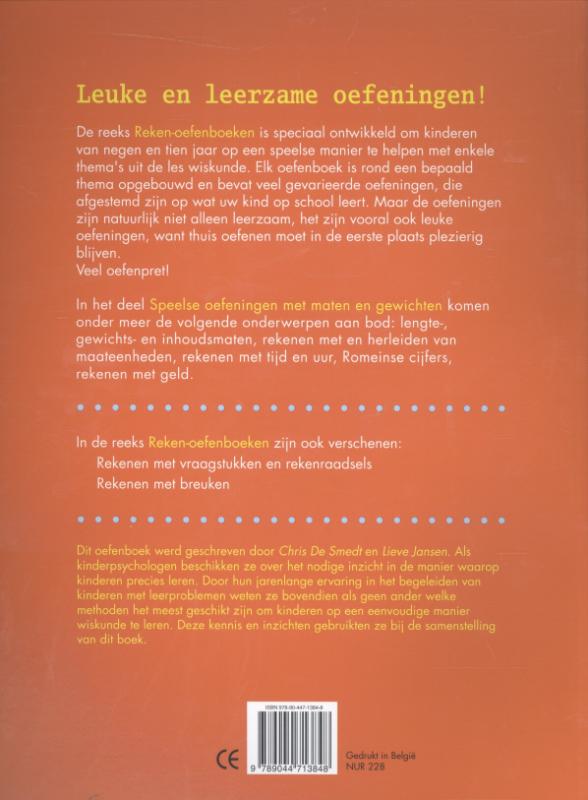 Achterkant van 9 - 10 j.
