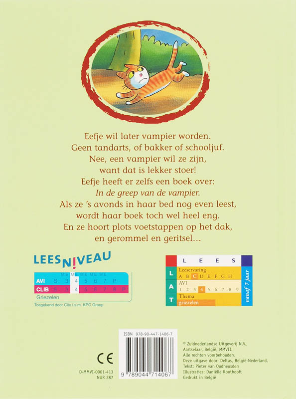 Achterkant van Eefje Vampier