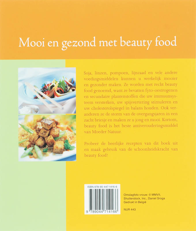 Achterkant van Beauty Food
