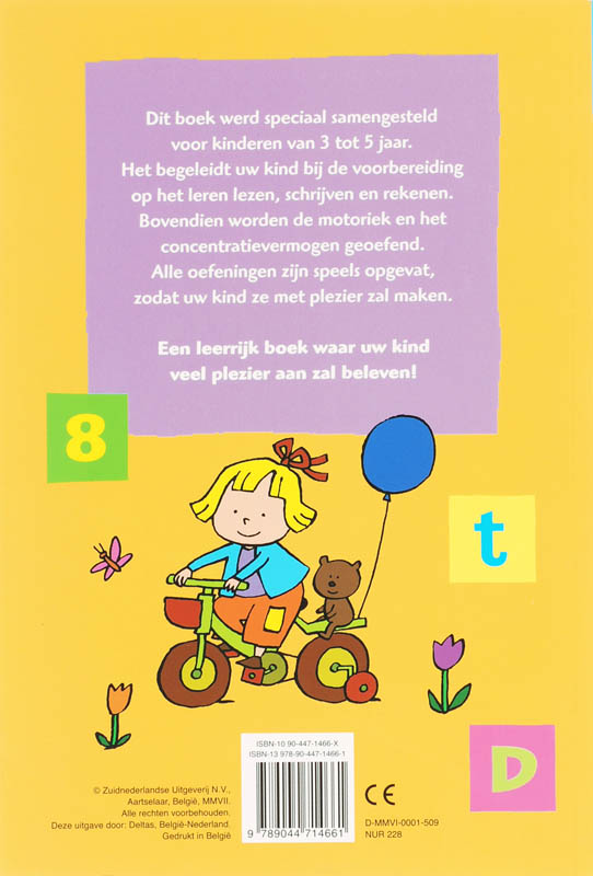 Achterkant van Cijfers en letters (3-5 j.)