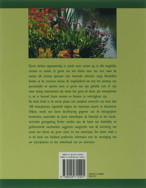 Achterkant van Waterplanten