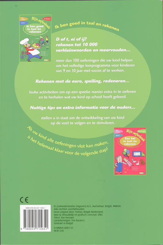 Achterkant van Ik ben goed in taal en rekenen