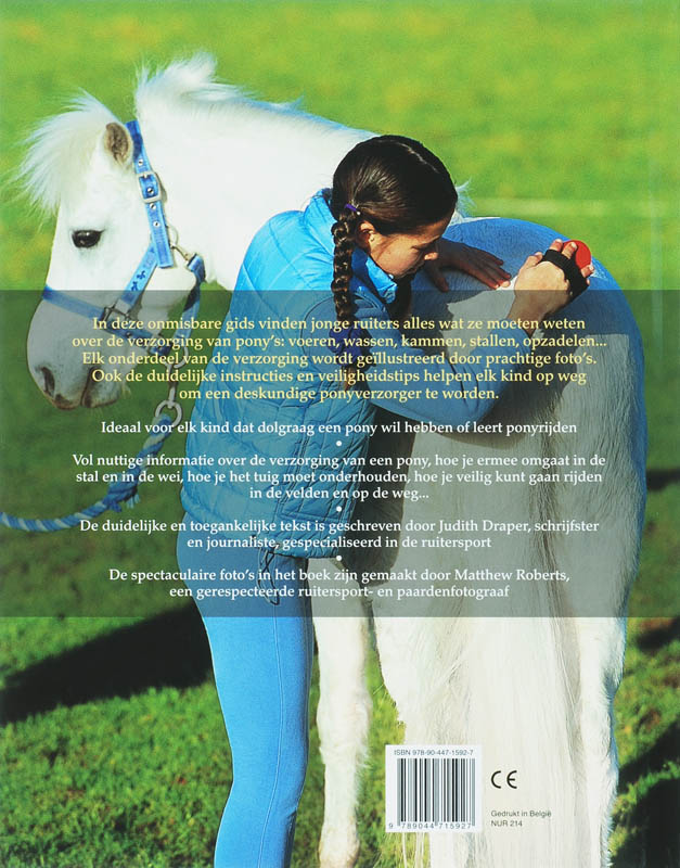 Achterkant van Zo verzorg ik mijn pony