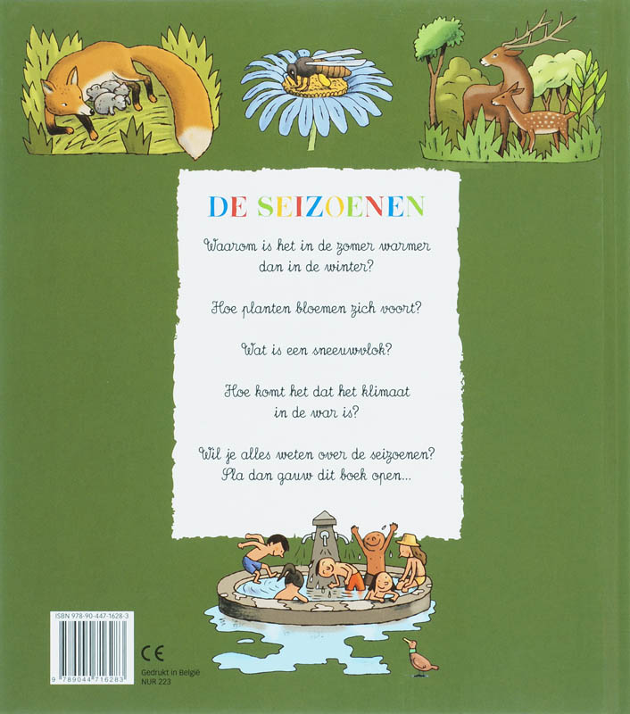 Achterkant van De seizoenen