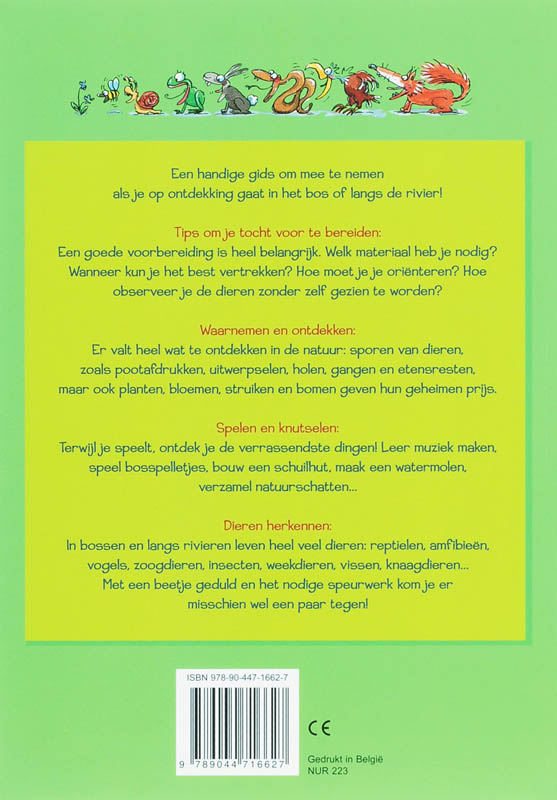 Achterkant van Natuurgids voor kinderen