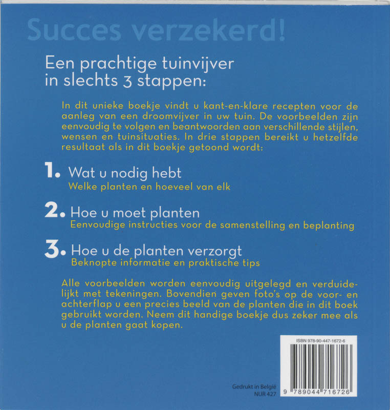 Achterkant van Tuinvijvers