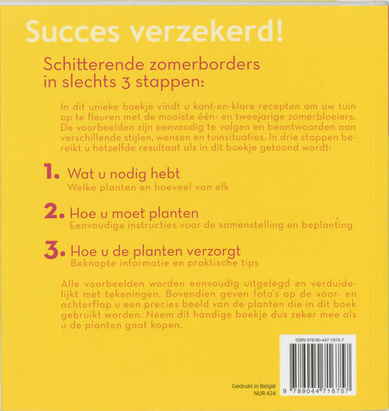 Achterkant van Zomerbloeiers