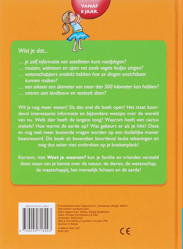 Achterkant van Weet je waarom?