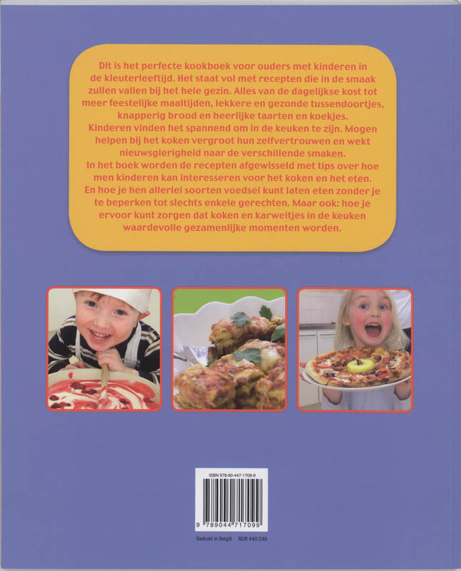 Achterkant van Lekker leuk koken met kids