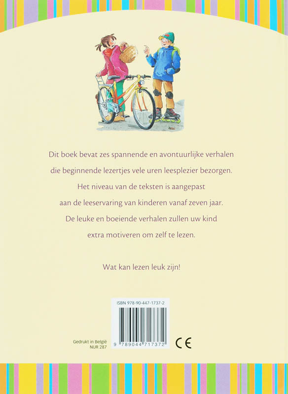 Achterkant van Mijn superdik leesboek