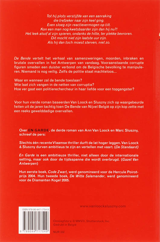 Achterkant van De Bende
