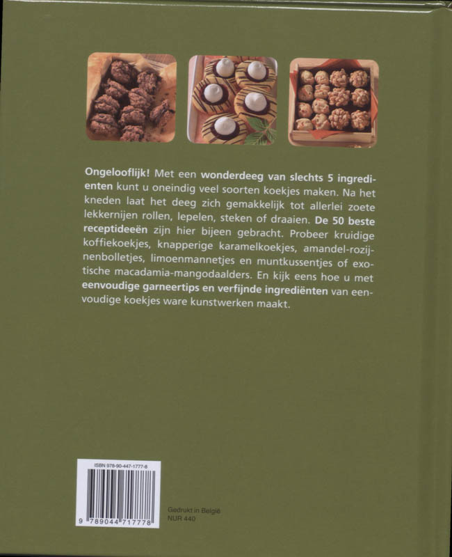Achterkant van Koekjes