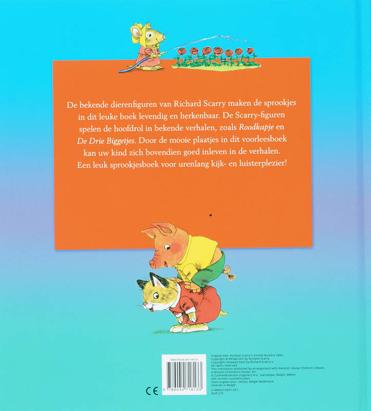 Achterkant van Mijn leuk sprookjesboek