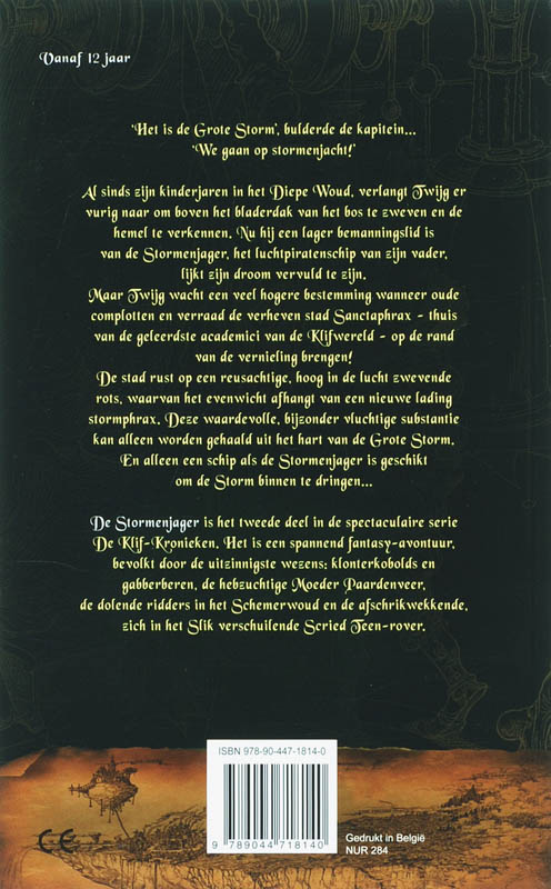 Achterkant van De stormenjager