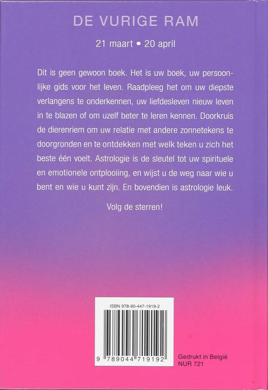 Achterkant van De vurige ram
